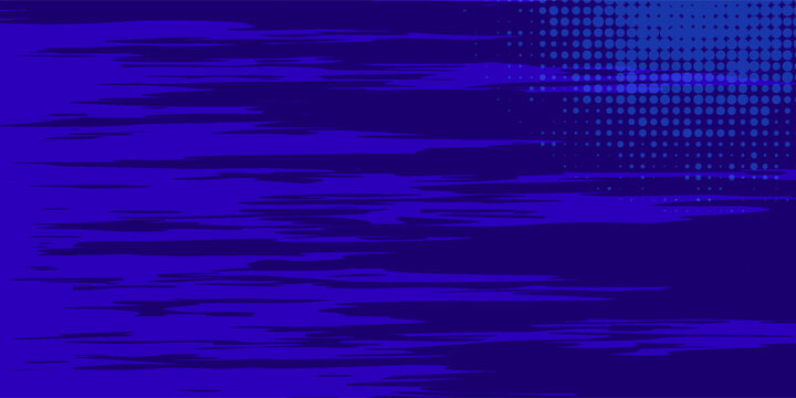blue color pattern gradient grunge texture background. Dots pop art comics sport style  modern vector