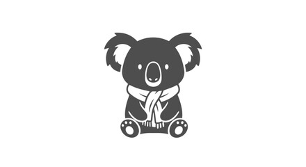 Koala Bear Cartoon Character Illustration Design. © Richard