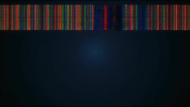 グリッチ断片とデジタルノイズが交錯する先鋭的テック背景
