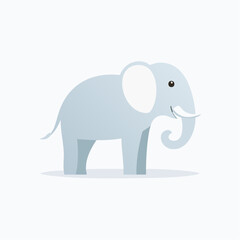 Obraz premium Minimalistischer Elefant 