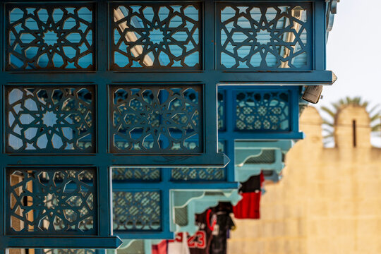 Devanture d'un magasin dans la M&eacute;dina de Sousse