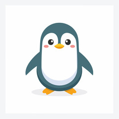 Fototapeta premium Süßer Pinguin stehend 