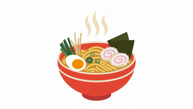 A whimsical cartoon character with a vibrant yellow face, large white eyes, and a big red hat with a yellow trim sitting atop its head. isolated on transparent background