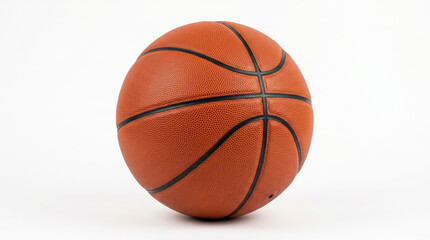 Fototapeta premium basketball ball isolated on white