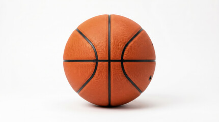 Fototapeta premium basketball ball on white background