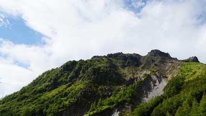 Fototapeta premium Kamikochi Summer: Japan’s Premier Mountain Sanctuary