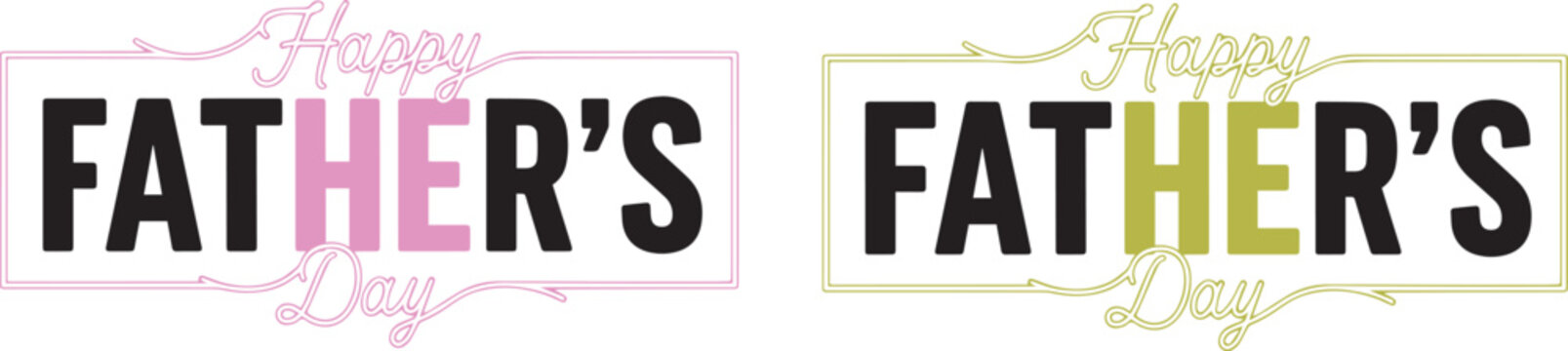 Happy Father's Day victor Design 2026