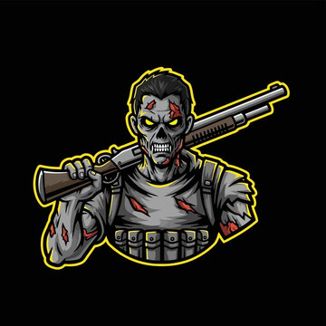 Zombie Hunter with Shotgun.
