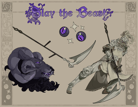 Slay The Beast: Chimera Decal Sheet