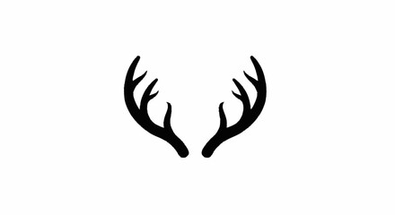Deer antler ilustration logo vector template   © NINDYA