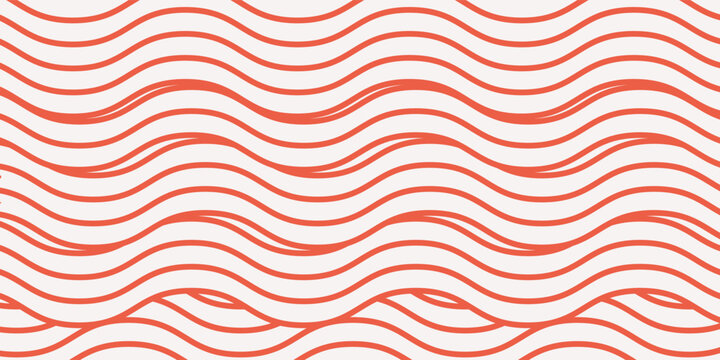 Noodle red waves concept design
