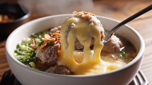 BAKSO KEJU KUAH 