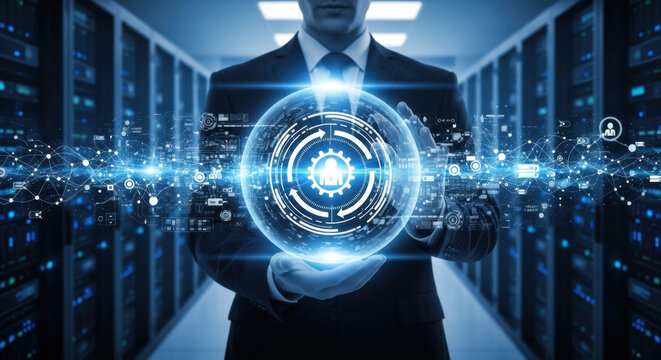 Businessman hand hold change management, organizational transformation, process improvement, leadership adaptation, employee engagement, business agility, transition strategies, cultural alignment