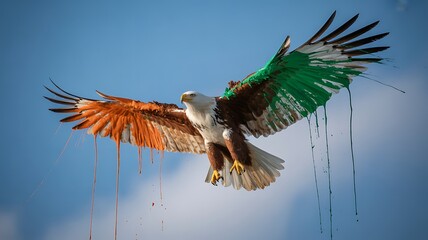 Obraz premium eagle flying in the sky