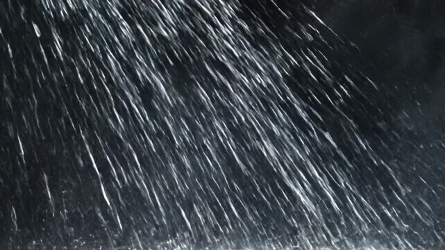 water rain falling down on surface.