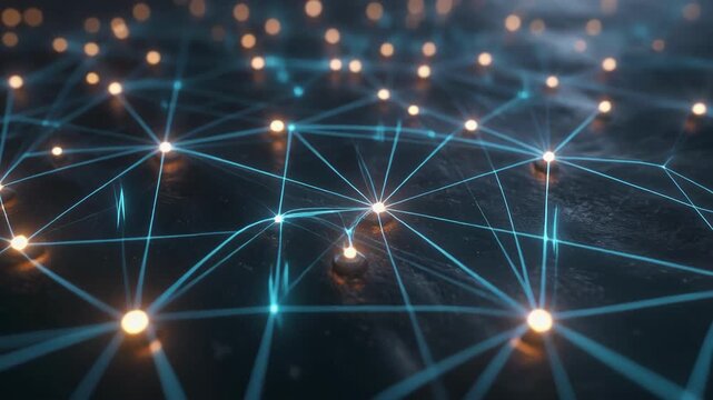 Organic Data Network Growth with Irregular Node Connections Background