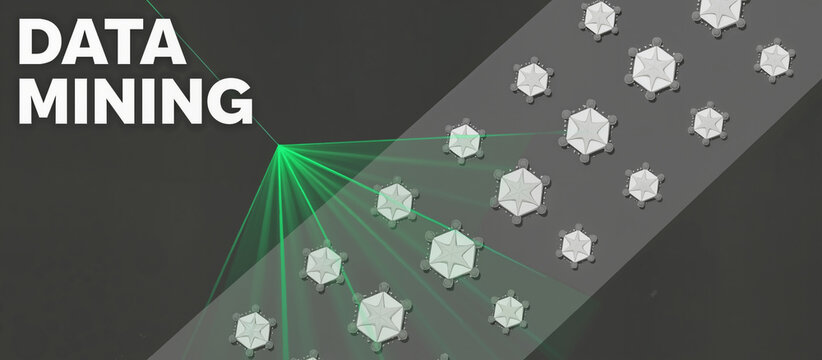 Data Mining Concept with Green Laser Scanning Hexagonal Digital Nodes