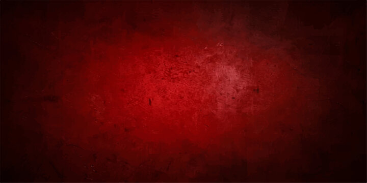 Abstract Abstract textured red background with a vignette effect, with a rich, intense hue. for art, banner, web, ui, branding