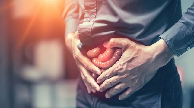 Irritable bowel syndrome, chronic gastrointestinal digestive disorder characterized by recurring abdominal discomfort, bloating, intestinal cramping, 