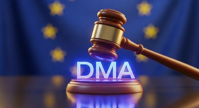 Digital Markets Act DMA EU Law and Regulation Concept
