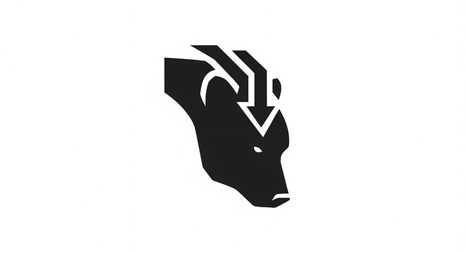 Avatar The Last Airbender Appa Bison Silhouette Icon.