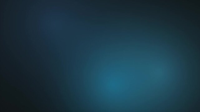 Cinematic deep blue abstract background features soft glowing light leaks and subtle motion for a professional look.