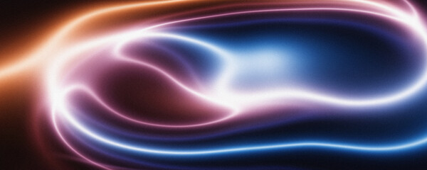 Fototapeta premium Abstract background, with swirling blue, purple, and orange, gradient waves texture