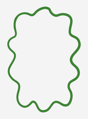 Hand drawn decorative frames and borders set in doodle style, simple abstract outlines for invitations, cards, and design templates © bosotochka