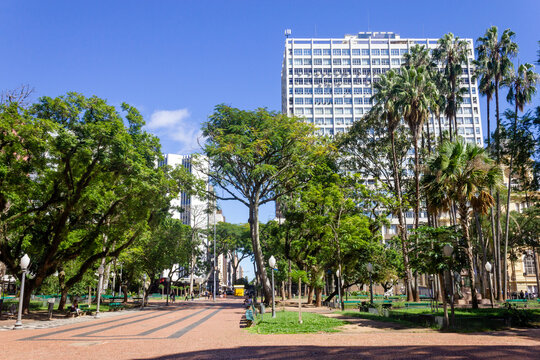 Historic building in Alfandega square
