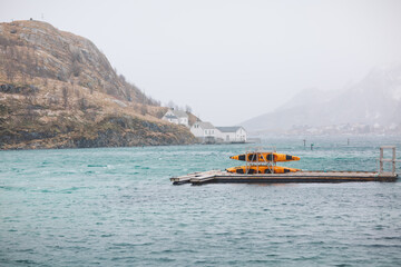 Fototapeta premium Lofoten islands in winter