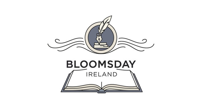 Bloomsday Ireland Literary Festival Logo.