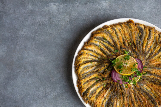 Fried Anchovies (Turkish Name: Hamsi Tava)