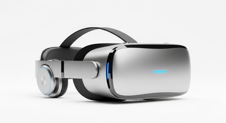 Obraz premium Virtual reality headset device technology.