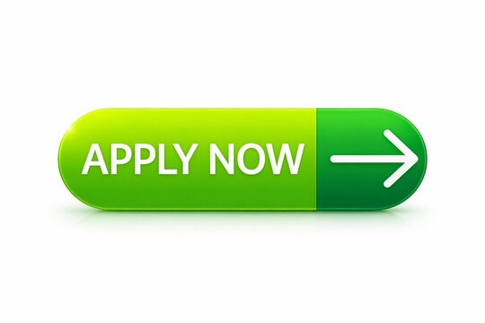 Green pill-shaped apply now button with white arrow