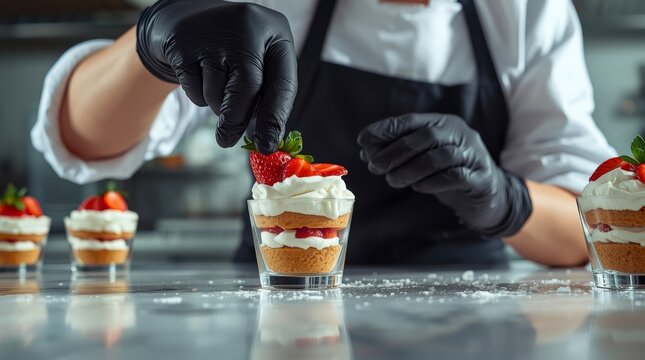 Postre de Fresa