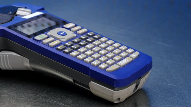 Thermal printing printer. It is used for marking in the electrical control panel. 