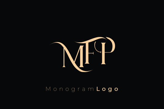 MFP Elegant Monogram Logo Design With Decorative Lettering