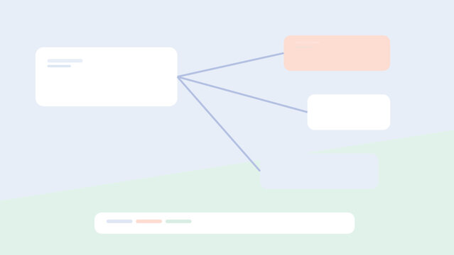 Premium SaaS dashboard background with asymmetric diagonal split layout, layered UI panels, soft pastel admin interface and modern clean system design
