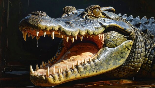 Gator close up
