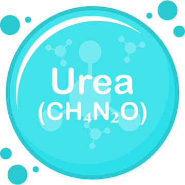 Urea molecule Illustration Design