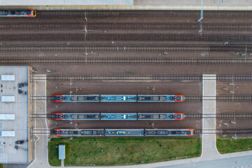 Stacja Kolejowa Łódź- Widzew. Łódź, Polska © Tomasz Warszewski