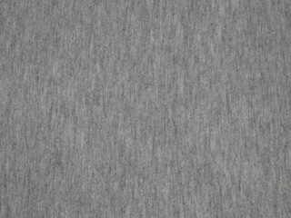 Fototapeta premium Grey Melange Cotton Jersey Fabric Texture Background