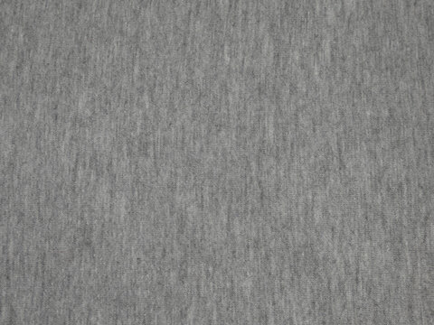 Grey Melange Cotton Jersey Fabric Texture Background