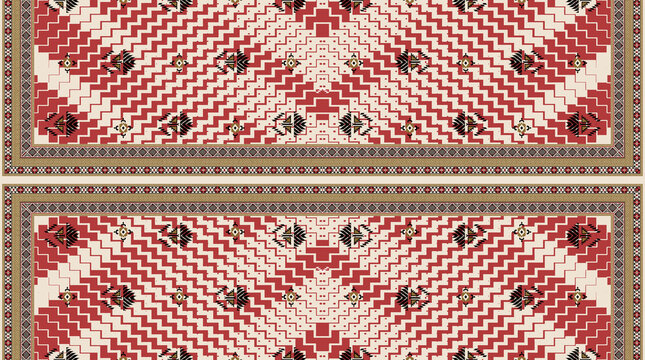 Textile digital design motif pattern ikat rugs paisley front back and dupatta etc.