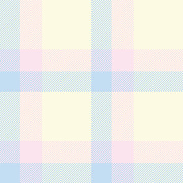 Short fabric pattern seamless, anniversary texture vector tartan. Page plaid textile background check in light and cornsilk colors.