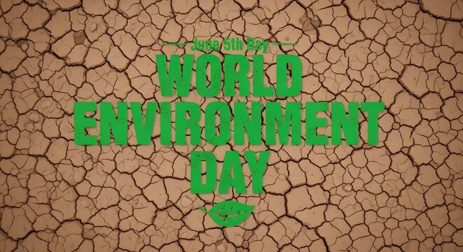 Save the environment a cracked earth plea