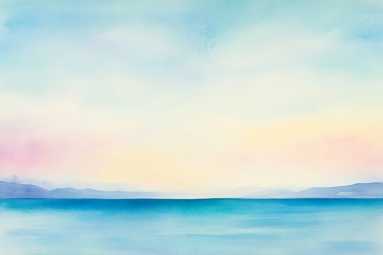 Serene seascape at dusk