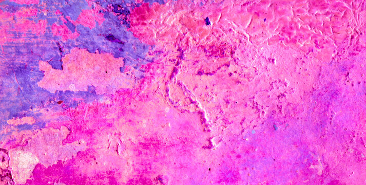 Fluid Brush Effects in Colorful Contemporary Artwork