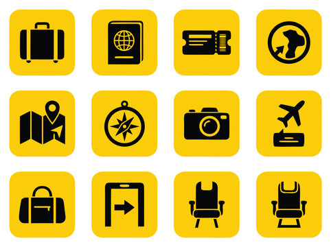 Travel Icons Collection.
