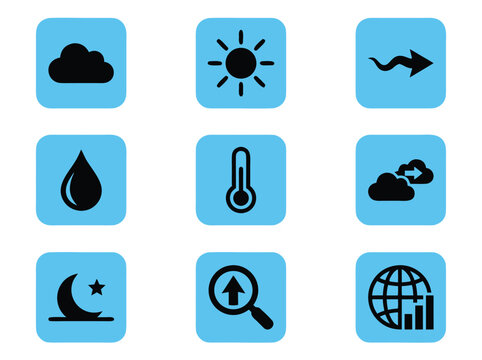 Weather Icons Collection.